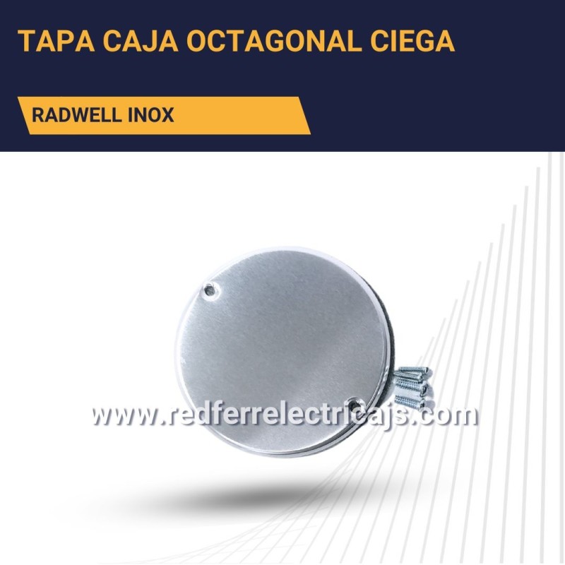 Tapa ciega tipo Rawelt Octagonal Ferrelectricos Colombia