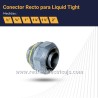 Conector Recto para Liquid Tight Ferrelectricos Colombia
