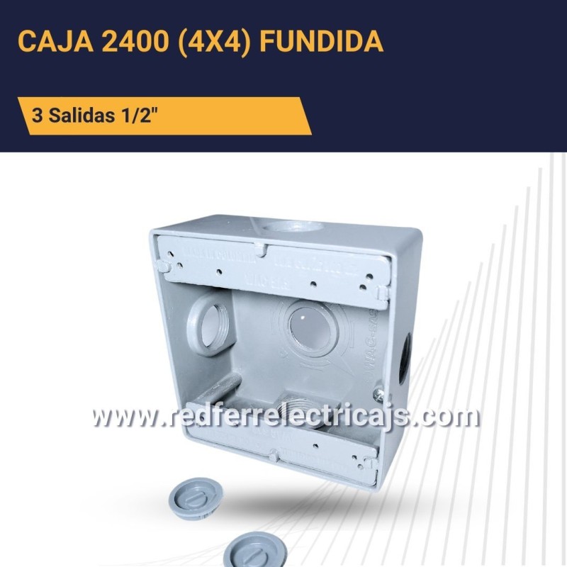 Caja Eléctrica Rawelt  2400 Ferreléctricos Colombia