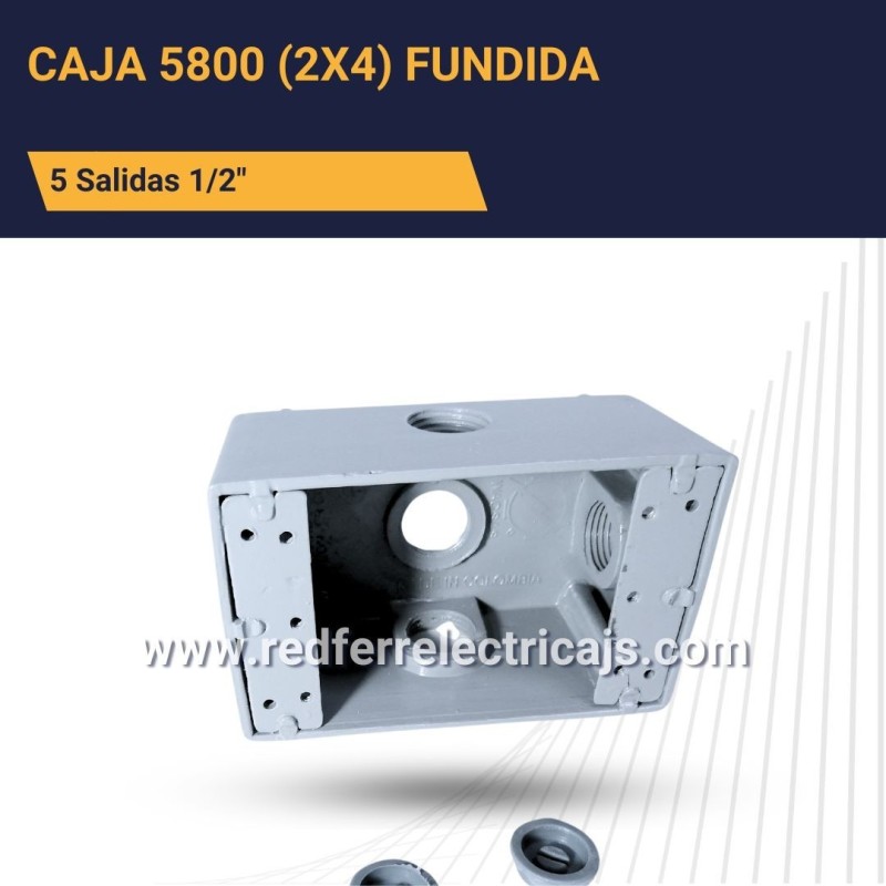 Caja Eléctrica RAWELT 5800 Ferreléctricos Colombia