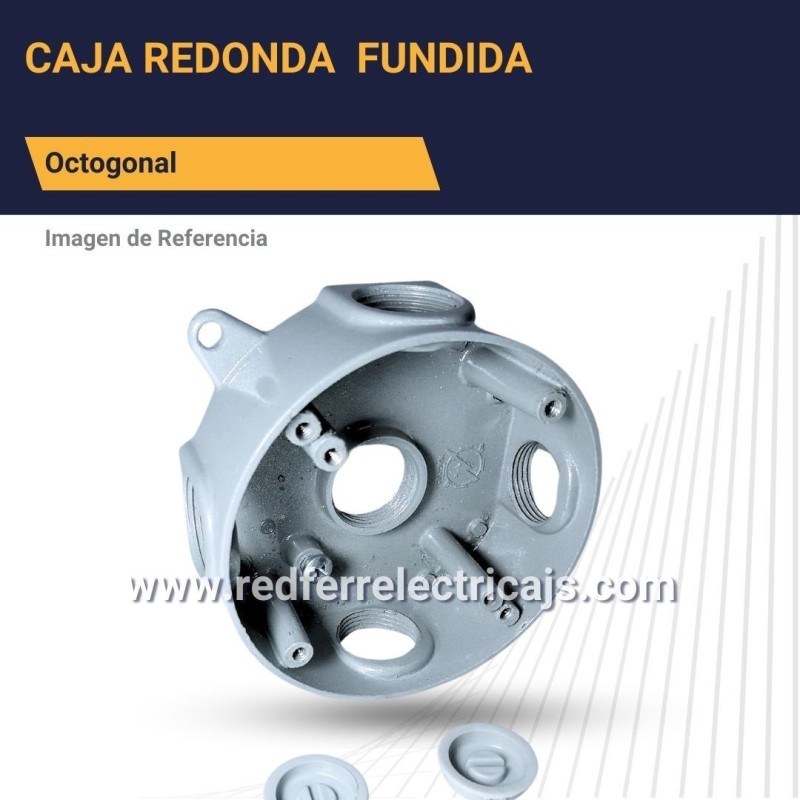 Caja Eléctrica tipo Rawelt Octagonal Ferreléctricos Colombia
