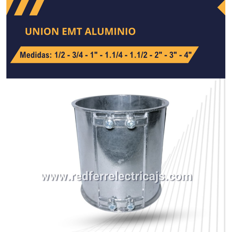 Union EMT En Aluminio Ferrelectricos Colombia