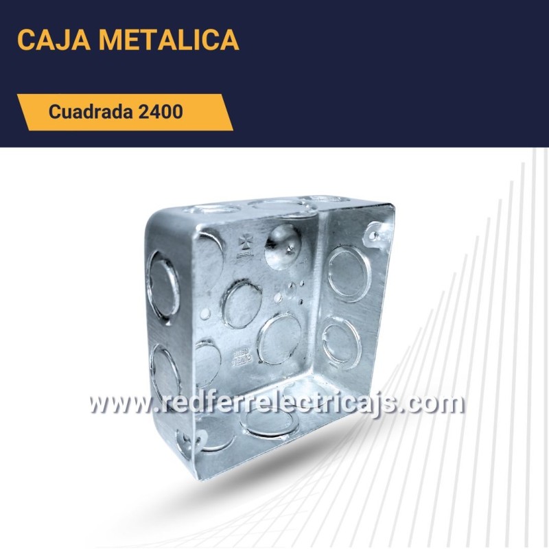 Caja Galvanizada 2400 Ferrelectricos Colombia