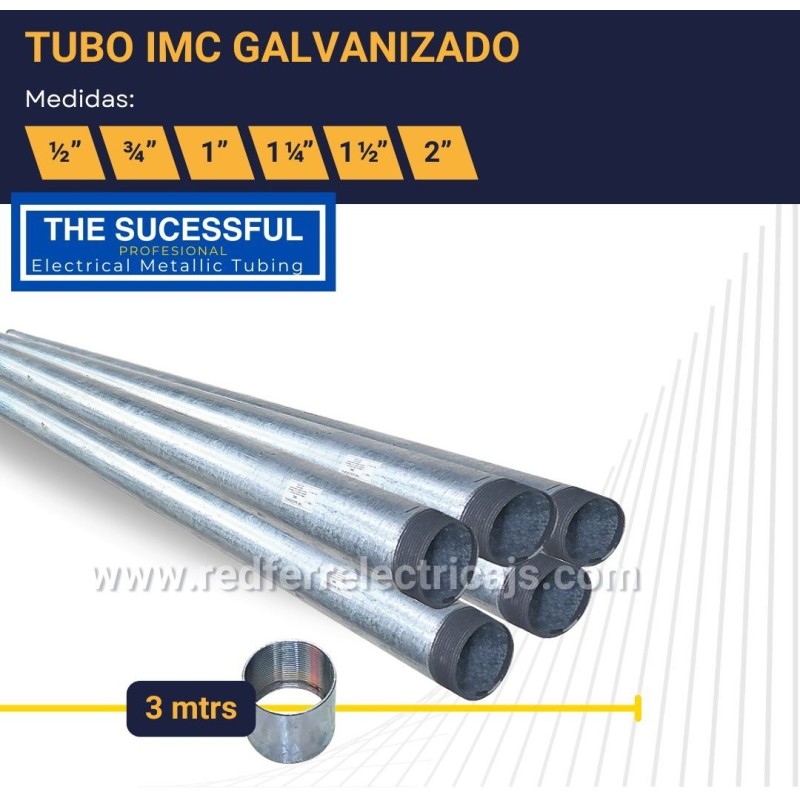 TUBO GALVANIZADO (IMC) Ferrelectricos Colombia