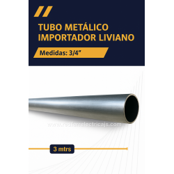 Tubo  Metálico  Importado - Tipo Lineal